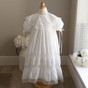 Strasburg Dress Heirloom Collection White Vintage Lace RARE SPECIAL 2T - 3T